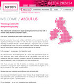 Screen Management Website