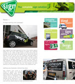 Sign Logistics Website