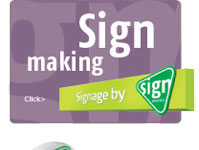 Sign making