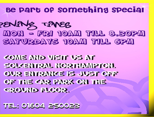be part of something special